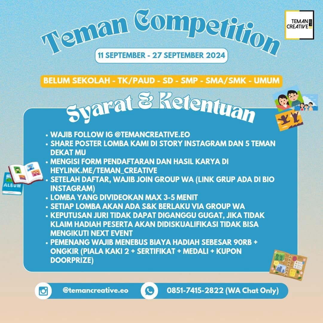 Lomba teman kreatif