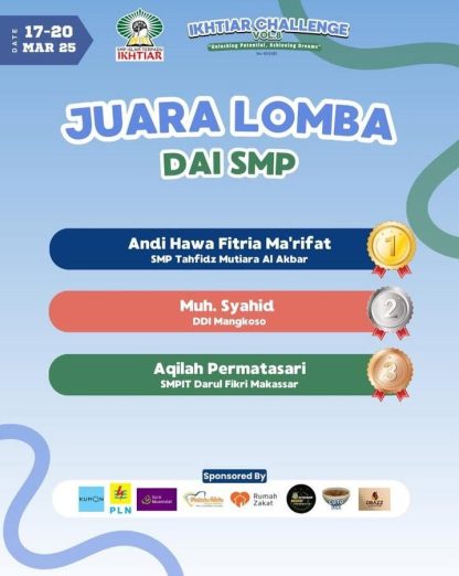 Juara 1 Da'i